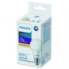 Лампа светодиодная Ecohome LED Bulb 7W E27 3000К 1PF Philips 929002298967