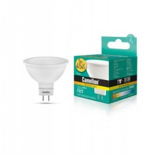 Лампа светодиодная LED5-S108/830/GU5.3 5Вт 3000К тепл. бел. GU5.3 370лм 220-240В Camelion 12041