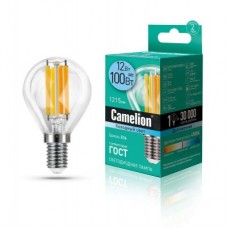 Лампа светодиодная LED12-G45-FL/845/E14 12Вт 220В Camelion 13713