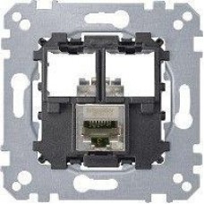 Механизм розетки комп. СП Merten Actassi 1хRJ45 CAT.5E STP SchE MTN4575-0011