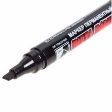 Маркер перманентный Crown Multi Marker Chisel 5мм скошенный черн 08-8801