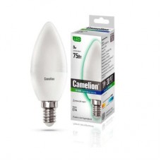 Лампа светодиодная LED8-C35/865/E14 8Вт 220В Camelion 13370