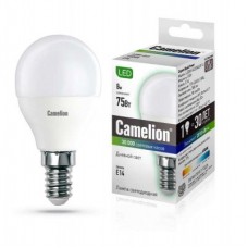 Лампа светодиодная LED8-G45/865/E14 8Вт 220В Camelion 13371