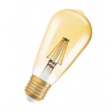 Лампа светодиодная 1906LEDEDISOND6.5W/824 230В FIL GD E27 FS1 OSRAM 4052899972360