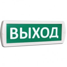 Оповещатель охранно-пожарный световой (табло) Топаз 24 Выход (зел. фон) (Топ24Выход) SLT 10091