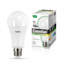 Лампа светодиодная LED20-A65/830/E27 20Вт 220В Camelion 13164