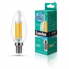 Лампа светодиодная LED12-C35-FL/845/E14 12Вт 220В Camelion 13709