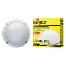 Светильник Navigator 61 591 NBL-PR1-8-4K-WH-IP65-SNRV-LED