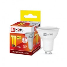 Лампа светодиодная LED-JCDRC-VC 11Вт 230В GU10 3000К 820лм IN HOME 4690612023465