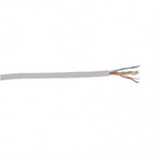 Кабель связи витая пара U/UTP кат.5е 4х2х24AWG solid PVC сер. (м) ITK LC1-C5E04-111-100