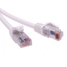 Патч-корд неэкранированный CAT6 U/UTP 4х2 LSZH белый 10м