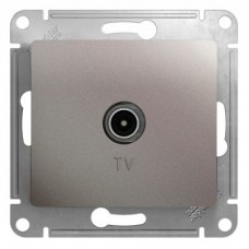 Механизм розетки TV Glossa проходной 4DB платина SchE GSL001292