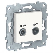 Механизм розетки R-TV/SAT UNICA NEW одиноч. бел. SchE NU545418