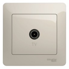 Коннектор TV антены Glossa в сборе молоч. SchE GSL000996